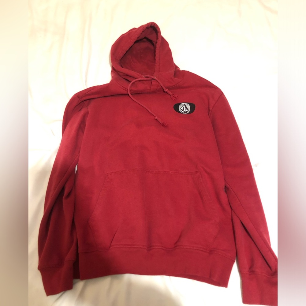Volcom Classic Red Hoodie for Men